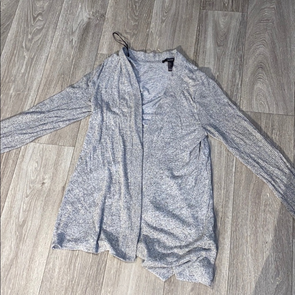 Gray Cardigan